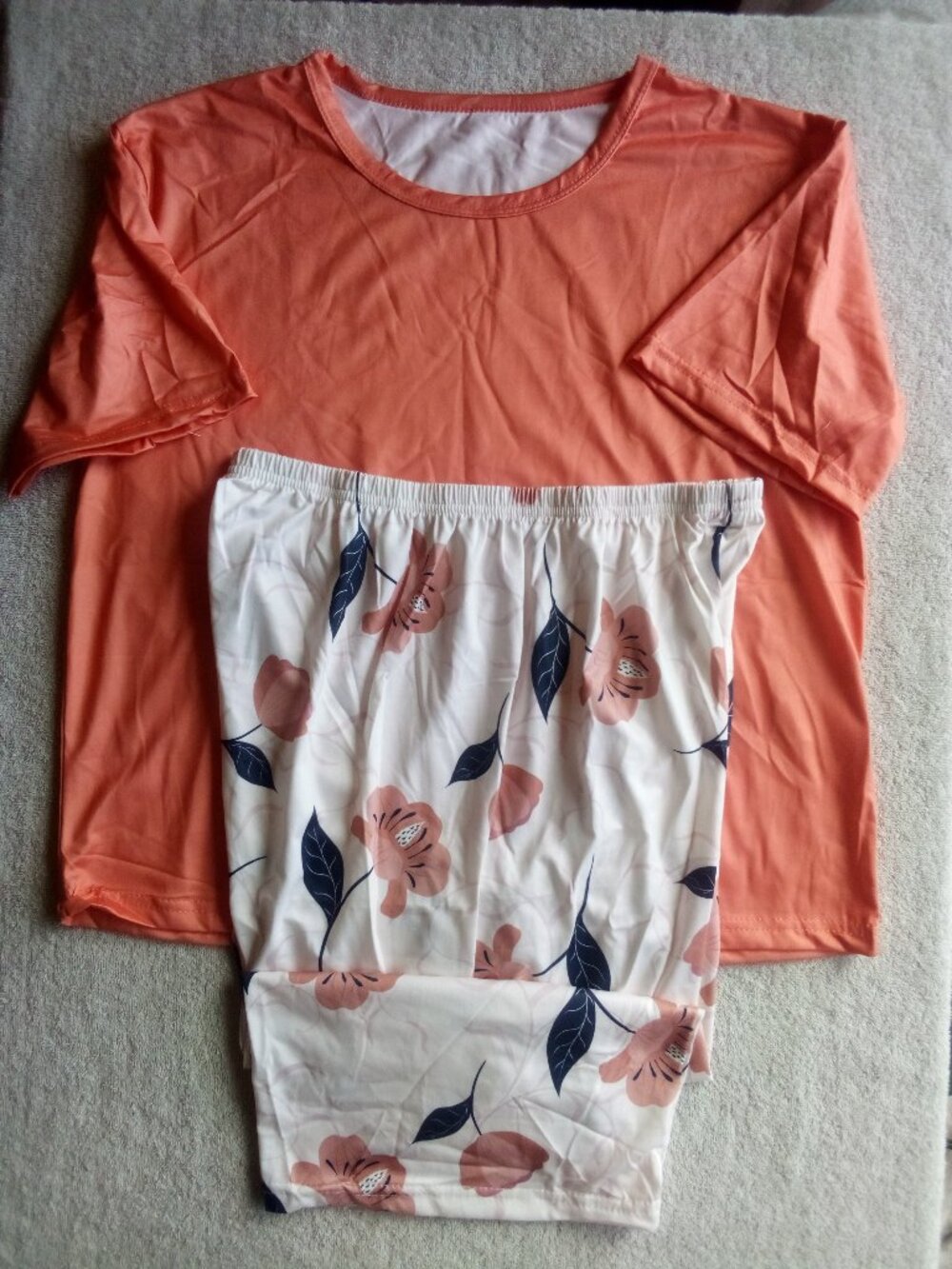 PJ Set- Orange